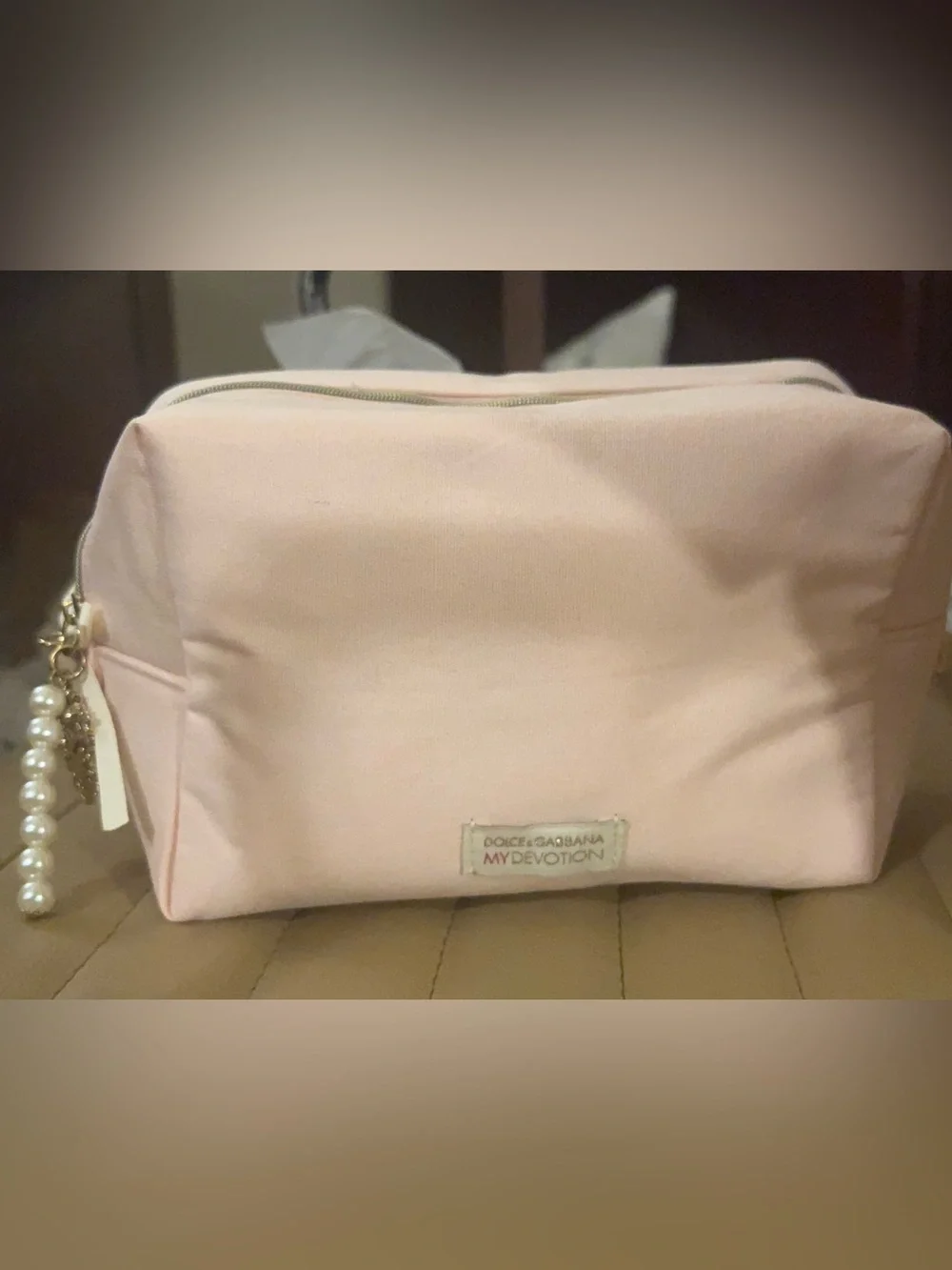 Dolce & Gabbana Pink My Devotion Cosmetic Pouch